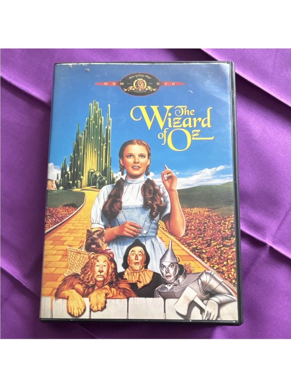 The Wizard of Oz DVD Cover Art - Blue & Purple